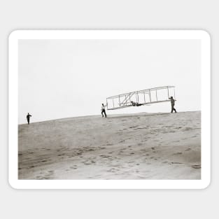 Wright brothers Kitty Hawk glider, 1902 (C023/6443) Sticker